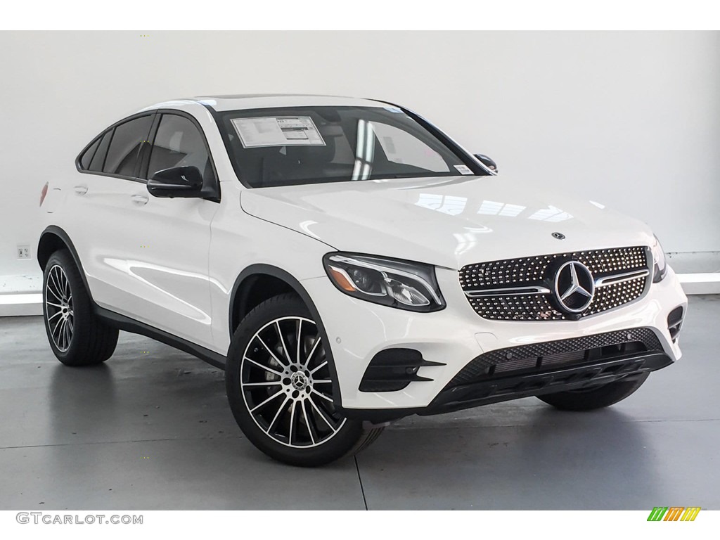 Polar White 2019 Mercedes-Benz GLC 300 4Matic Coupe Exterior Photo #132009536