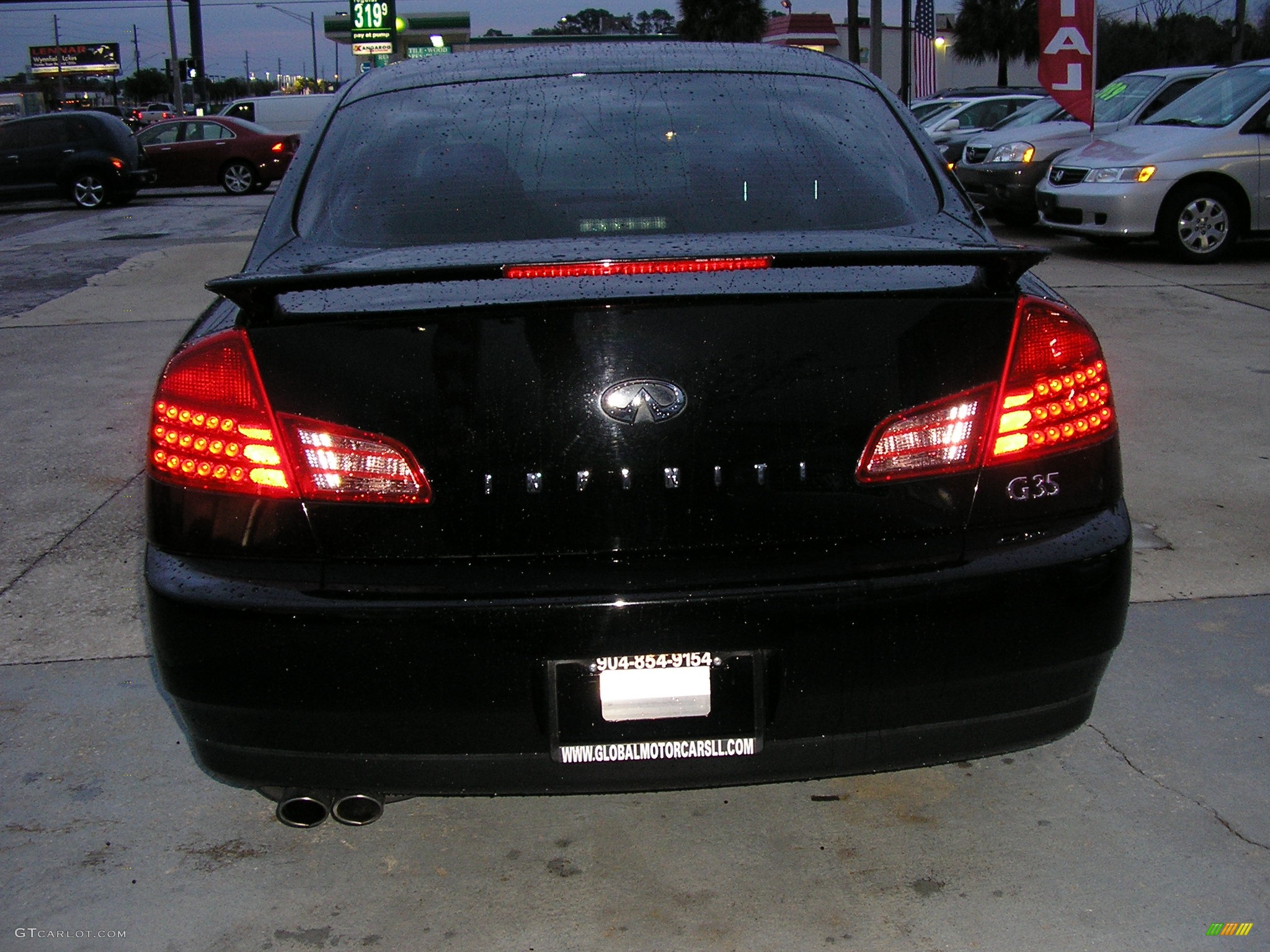 2004 G 35 Sedan - Black Obsidian / Graphite photo #5