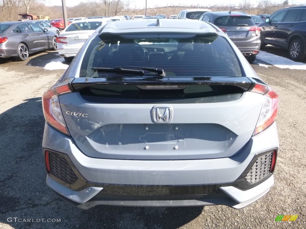 2019 Civic LX Hatchback - Sonic Gray Pearl / Black photo #3