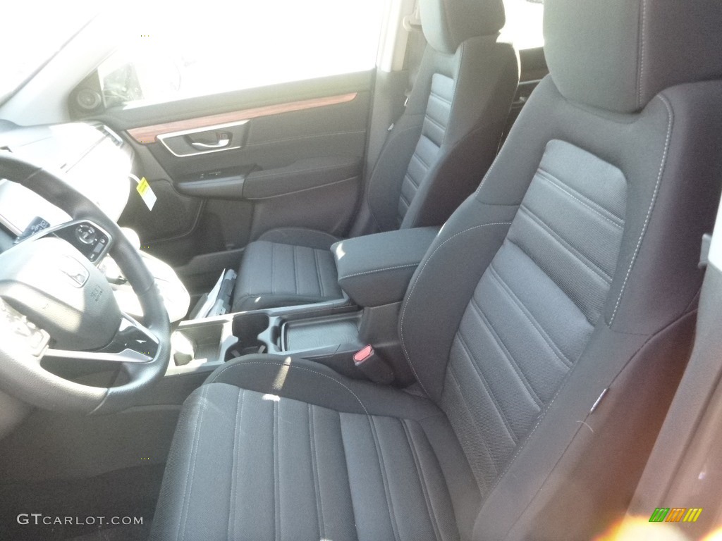 2019 CR-V EX AWD - Modern Steel Metallic / Black photo #8