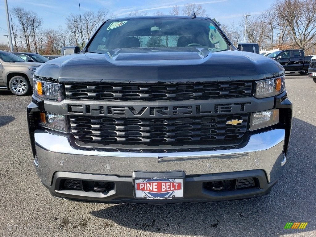 2019 Silverado 1500 WT Double Cab 4WD - Black / Jet Black photo #2