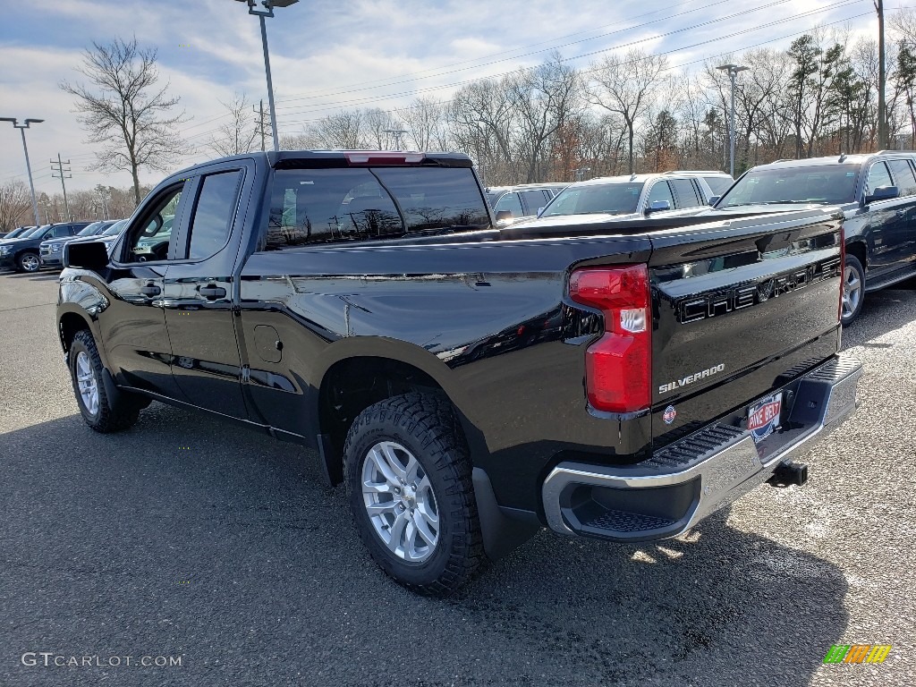 2019 Silverado 1500 WT Double Cab 4WD - Black / Jet Black photo #4