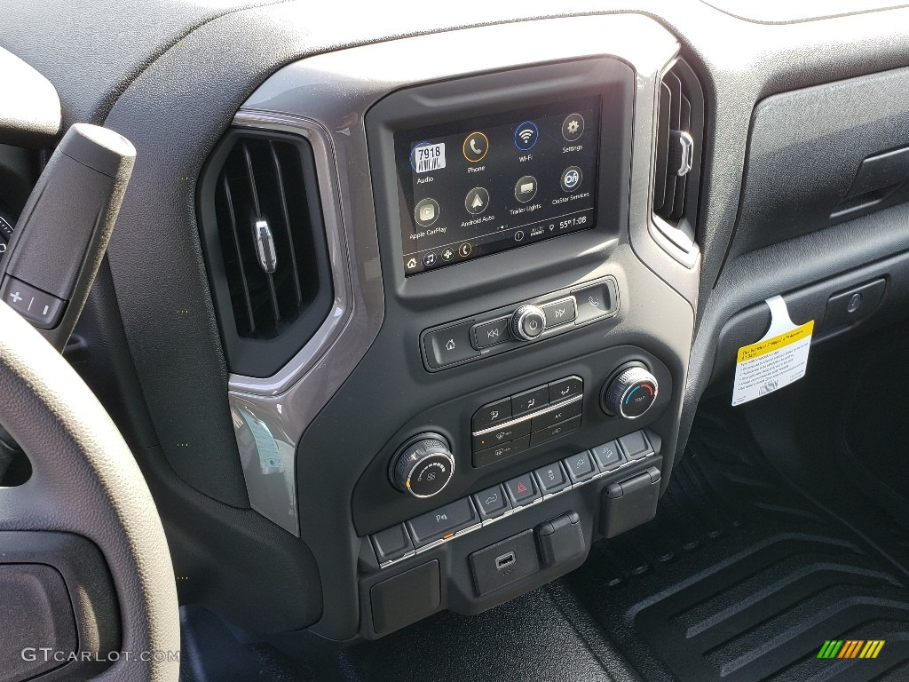 2019 Silverado 1500 WT Double Cab 4WD - Black / Jet Black photo #10