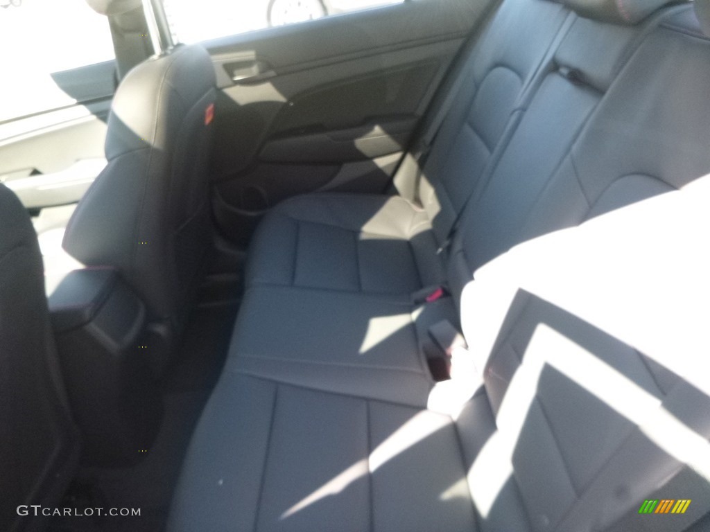 2019 Elantra Sport - Ceramic White / Black photo #8