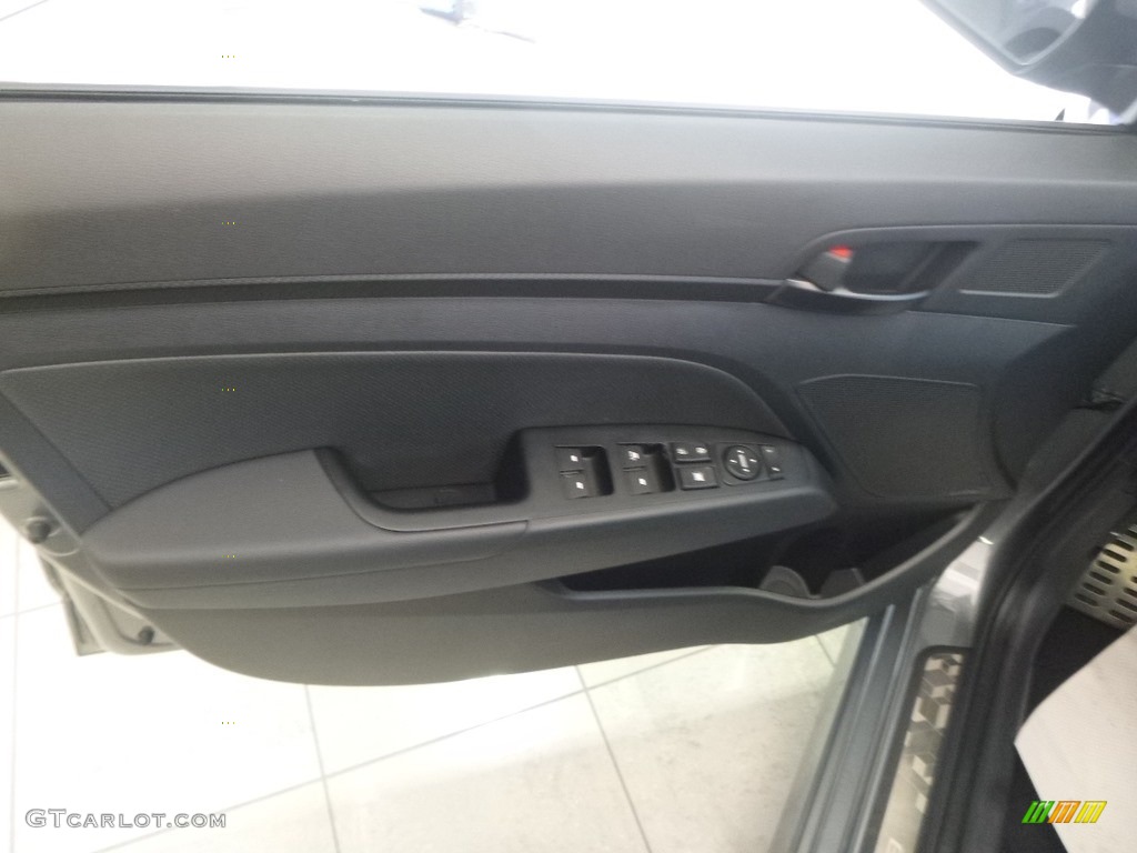 2019 Elantra Sport - Galactic Gray / Black photo #9