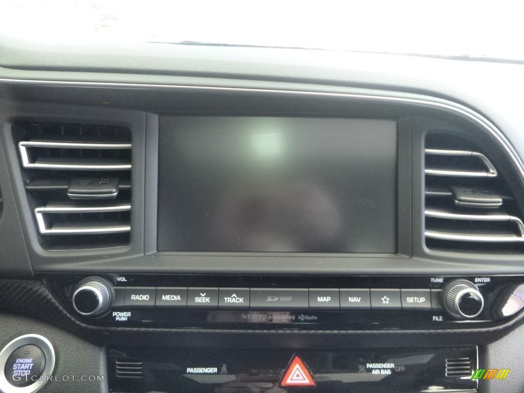2019 Elantra Sport - Galactic Gray / Black photo #13