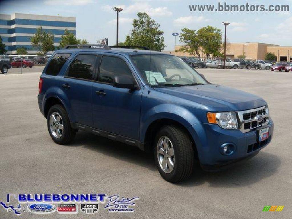 2009 Escape XLT V6 - Sport Blue Metallic / Stone photo #5