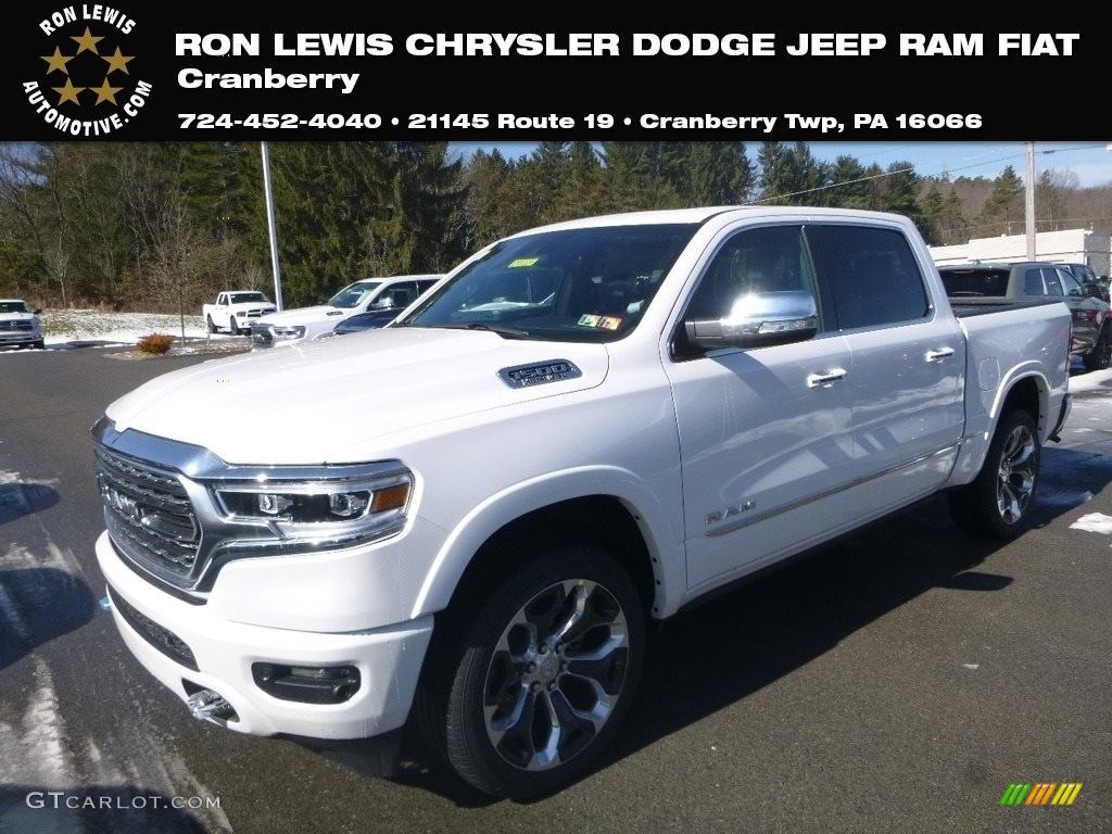 2019 1500 Limited Crew Cab 4x4 - Ivory Tri–Coat / Black photo #1