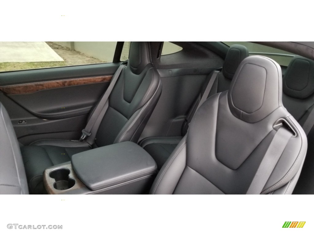 2018 Model X 100D - Silver Metallic / Black photo #5