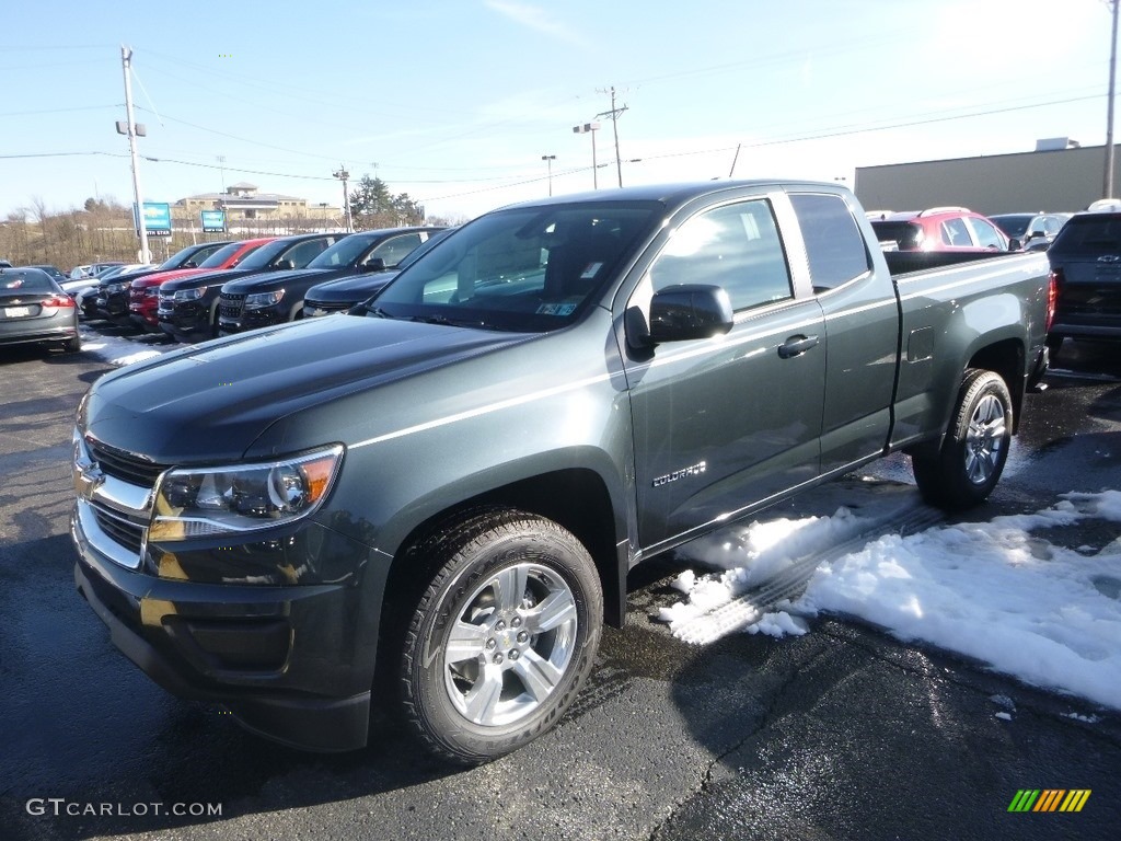 2018 Colorado LT Extended Cab 4x4 - Graphite Metallic / Jet Black photo #1