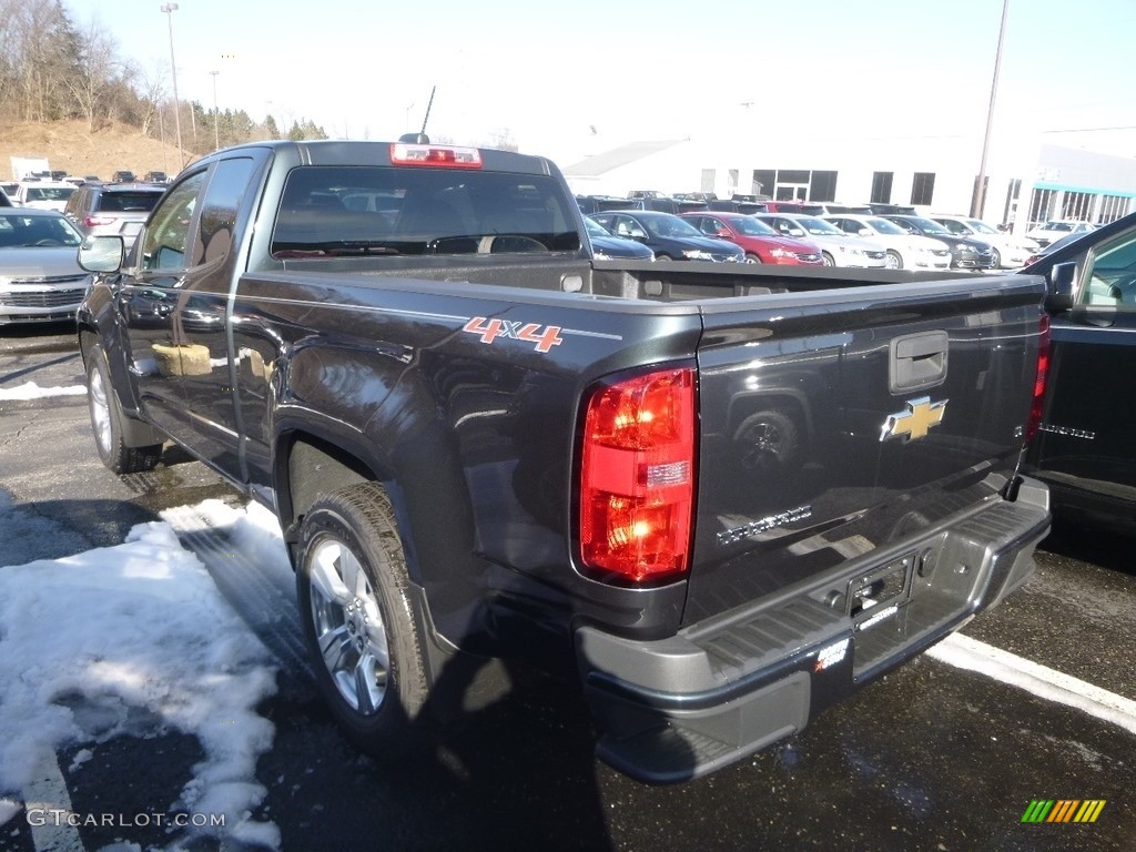 2018 Colorado LT Extended Cab 4x4 - Graphite Metallic / Jet Black photo #2