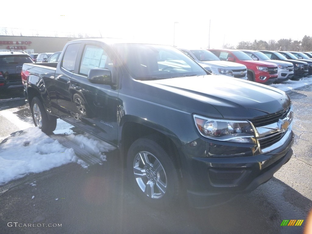 2018 Colorado LT Extended Cab 4x4 - Graphite Metallic / Jet Black photo #5