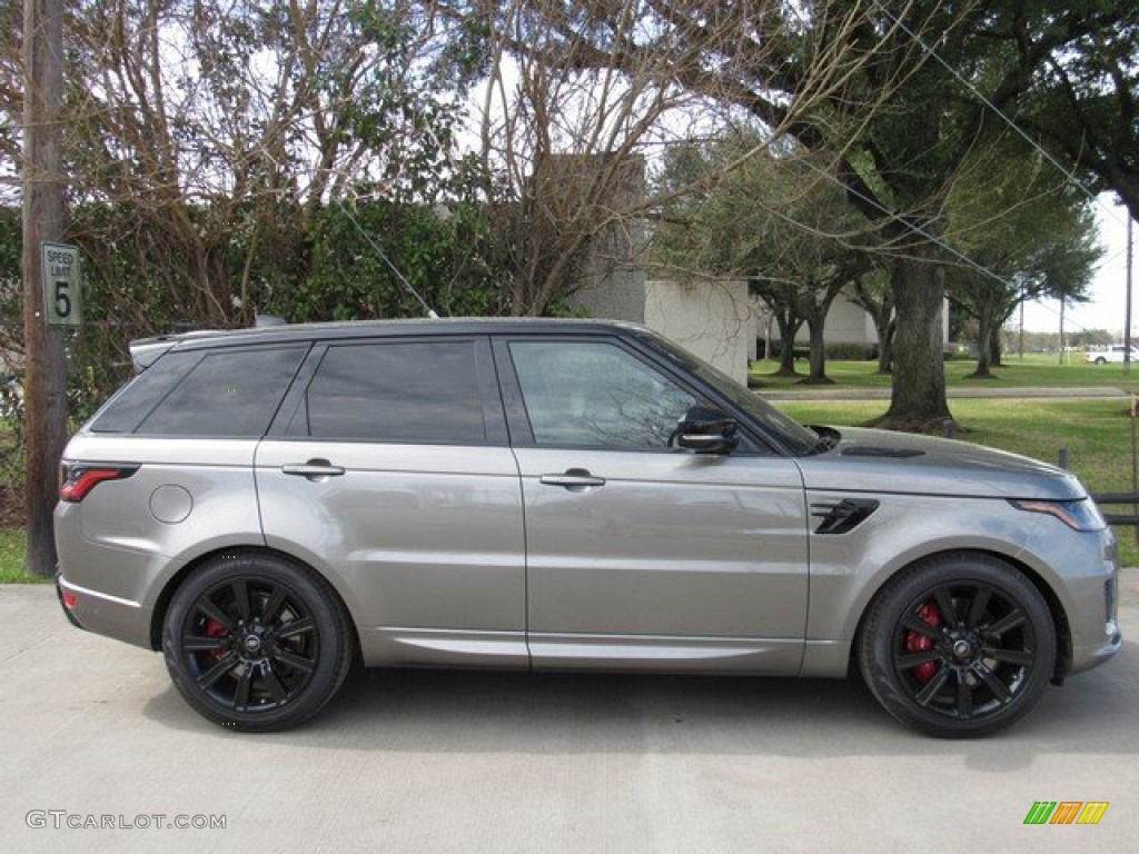 2019 Range Rover Sport Autobiography Dynamic - Silicon Silver Metallic / Ebony/Ebony photo #6