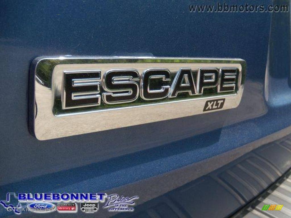 2009 Escape XLT V6 - Sport Blue Metallic / Stone photo #13