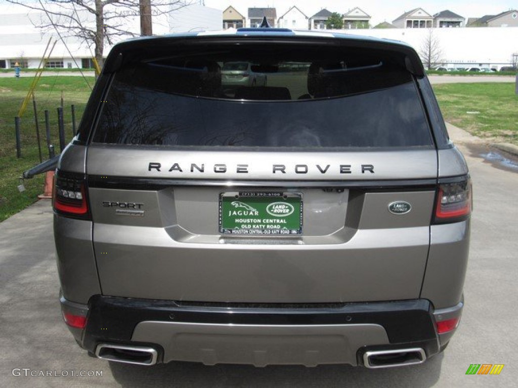 2019 Range Rover Sport Autobiography Dynamic - Silicon Silver Metallic / Ebony/Ebony photo #8