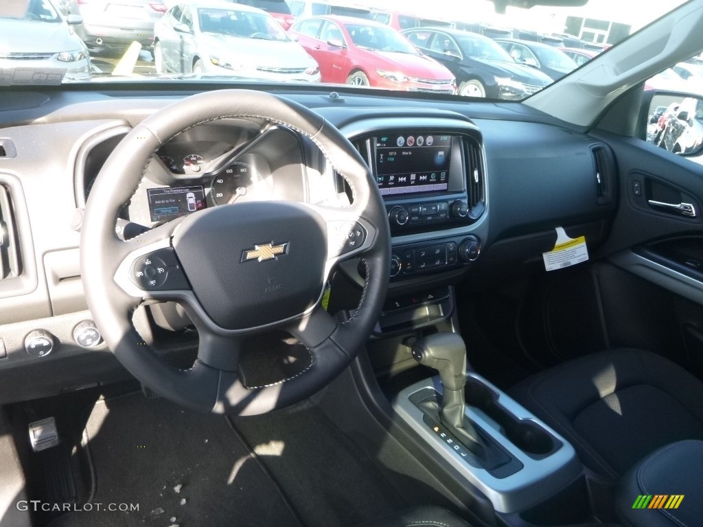 2018 Colorado LT Extended Cab 4x4 - Graphite Metallic / Jet Black photo #13