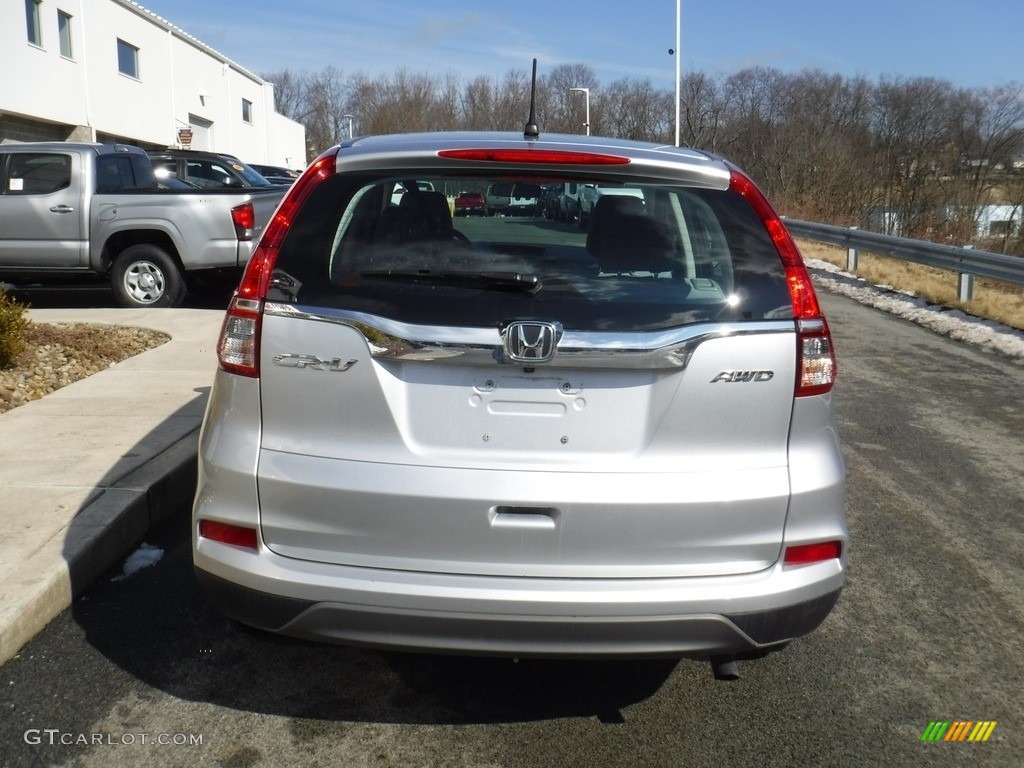 2015 CR-V LX AWD - Alabaster Silver Metallic / Gray photo #7