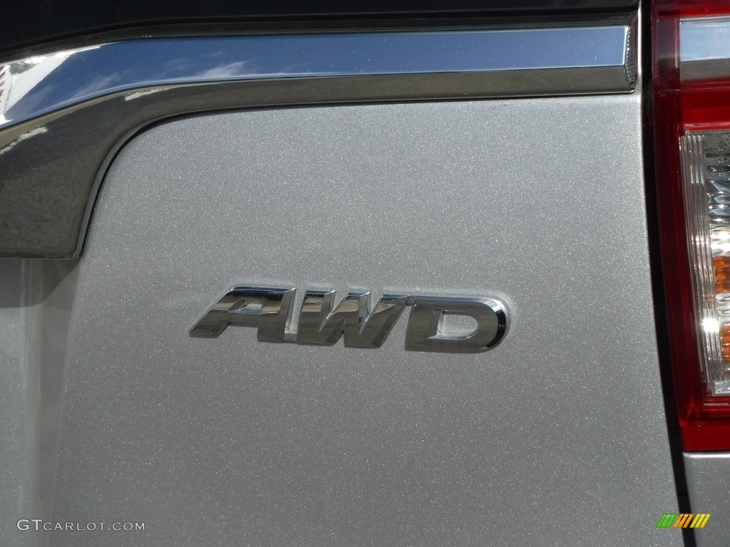 2015 CR-V LX AWD - Alabaster Silver Metallic / Gray photo #9