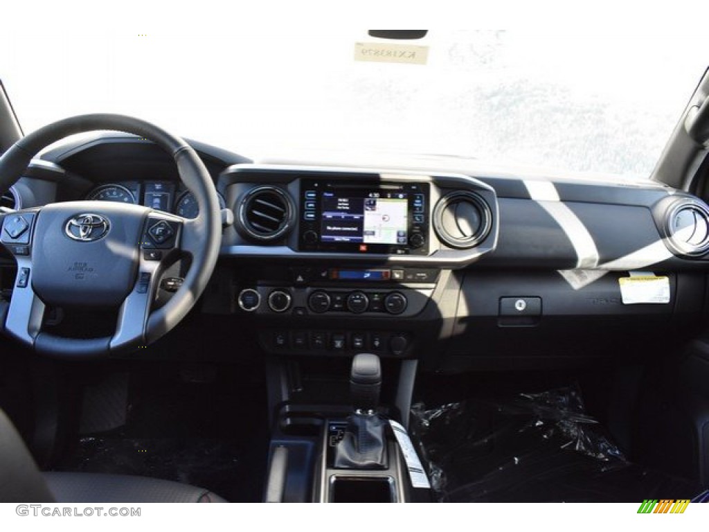2019 Tacoma TRD Pro Double Cab 4x4 - Midnight Black Metallic / Black photo #8