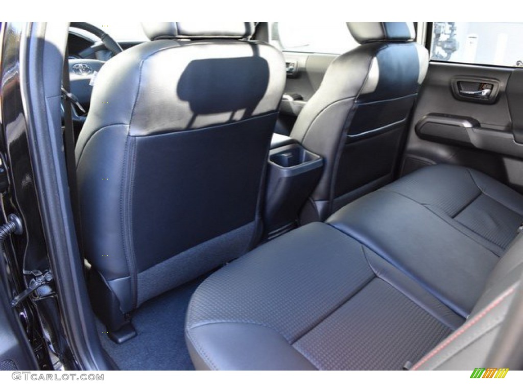 2019 Tacoma TRD Pro Double Cab 4x4 - Midnight Black Metallic / Black photo #14