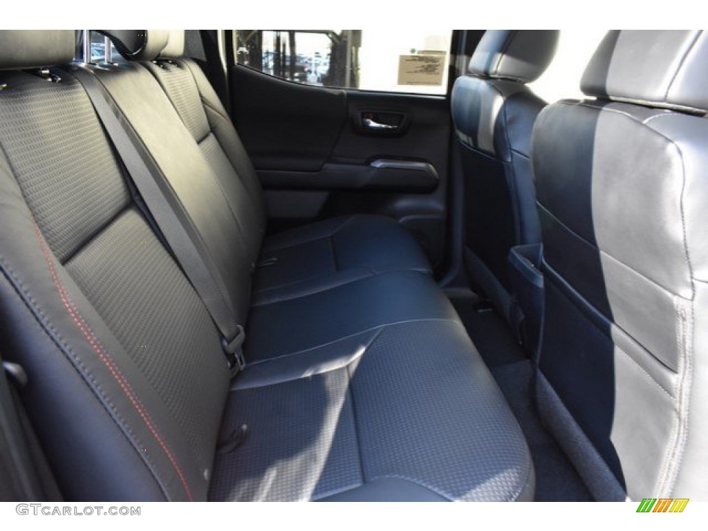 2019 Tacoma TRD Pro Double Cab 4x4 - Midnight Black Metallic / Black photo #18