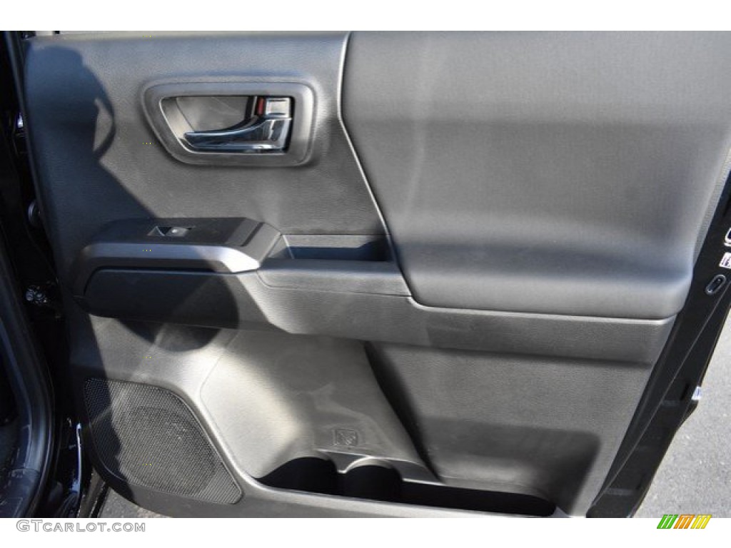 2019 Tacoma TRD Pro Double Cab 4x4 - Midnight Black Metallic / Black photo #23