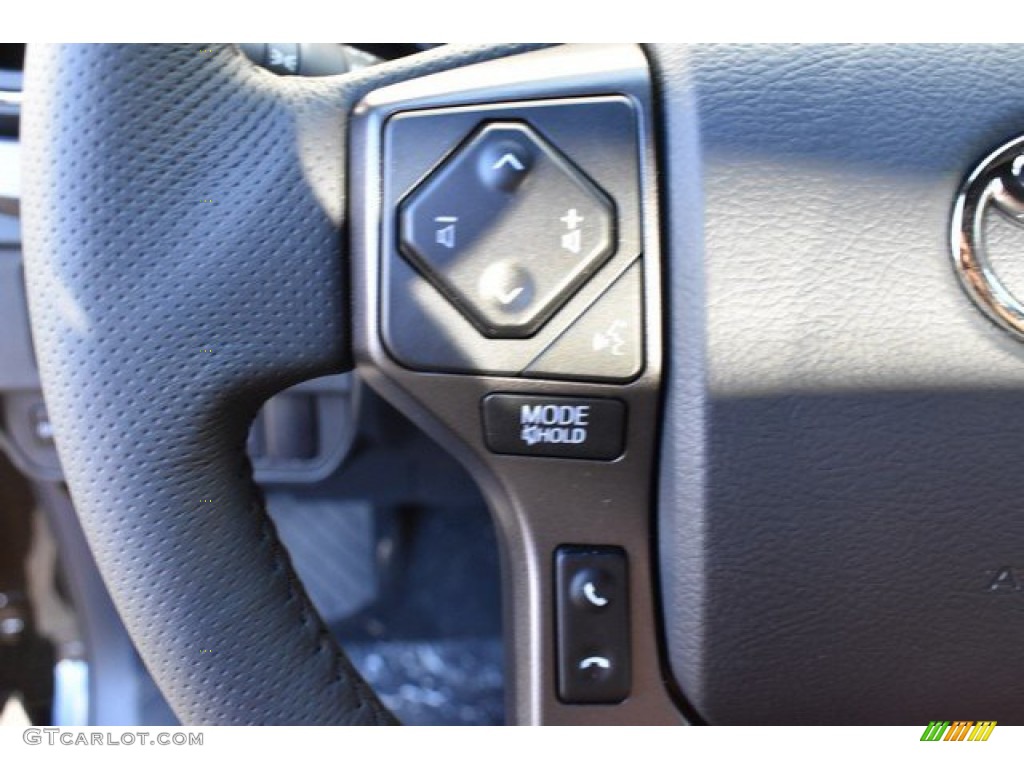 2019 Tacoma TRD Pro Double Cab 4x4 - Midnight Black Metallic / Black photo #26
