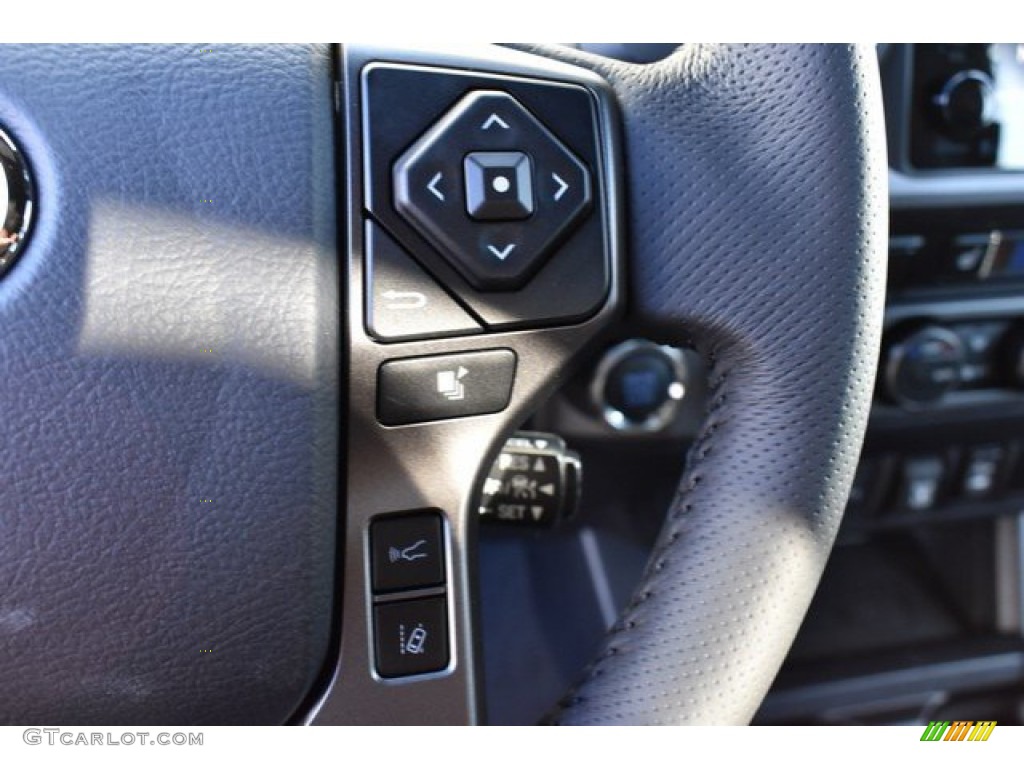 2019 Tacoma TRD Pro Double Cab 4x4 - Midnight Black Metallic / Black photo #27