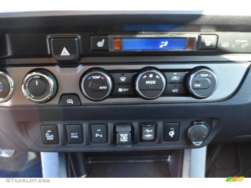 2019 Tacoma TRD Pro Double Cab 4x4 - Midnight Black Metallic / Black photo #29