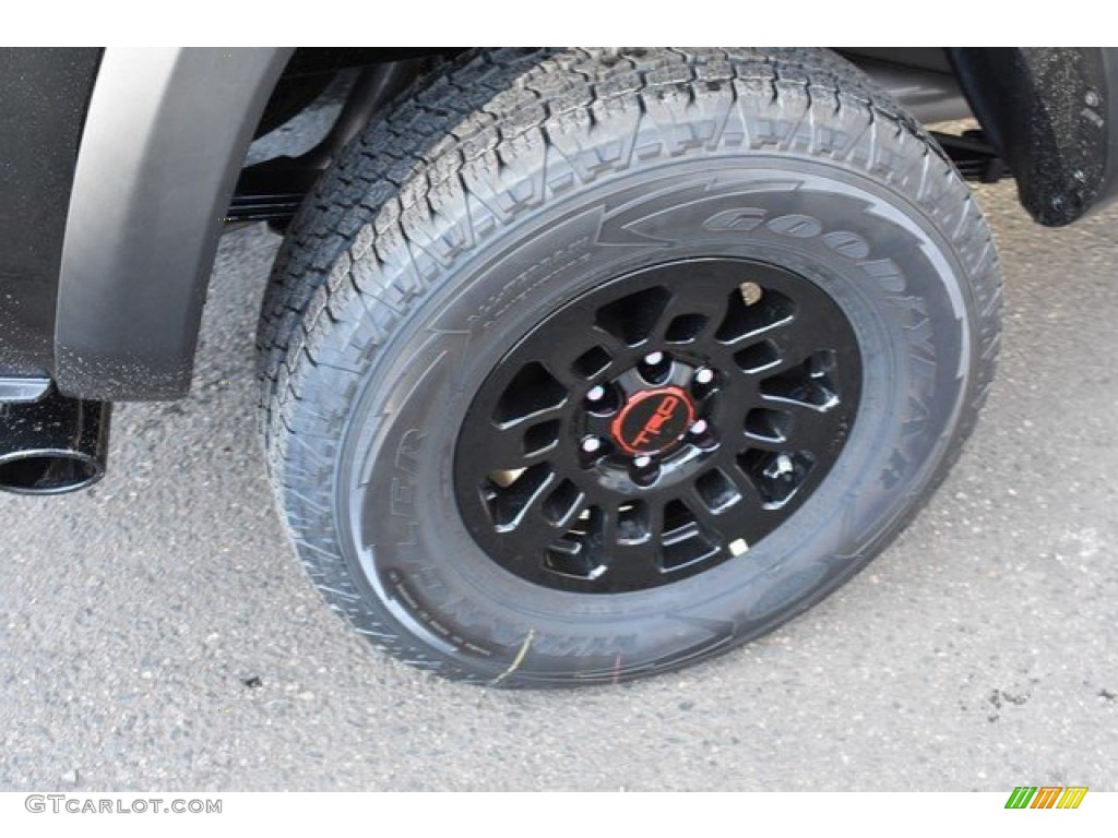 2019 Tacoma TRD Pro Double Cab 4x4 - Midnight Black Metallic / Black photo #34