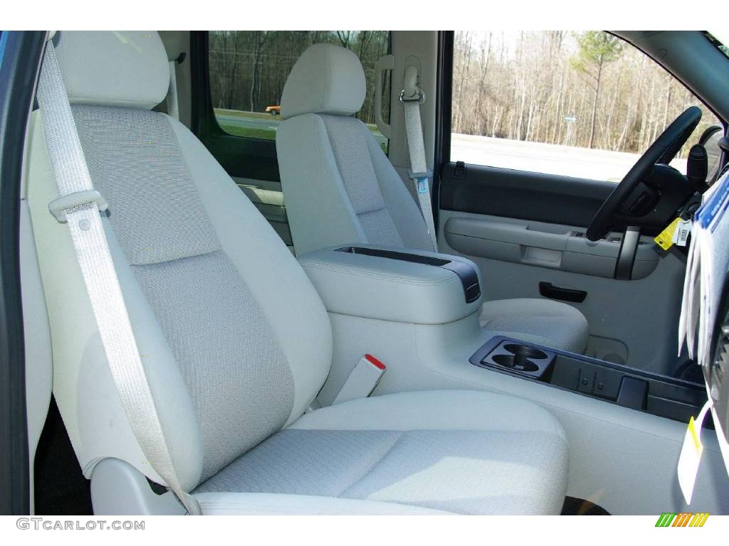 2009 Silverado 1500 LT Z71 Crew Cab 4x4 - Blue Granite Metallic / Light Titanium photo #14