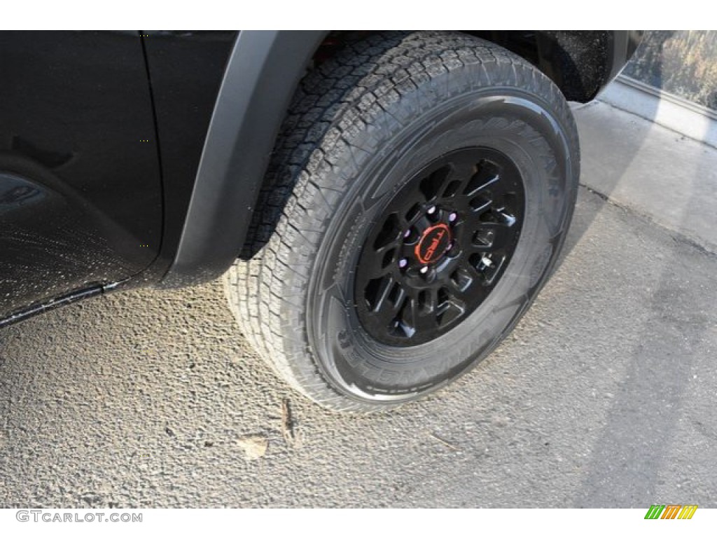 2019 Tacoma TRD Pro Double Cab 4x4 - Midnight Black Metallic / Black photo #35