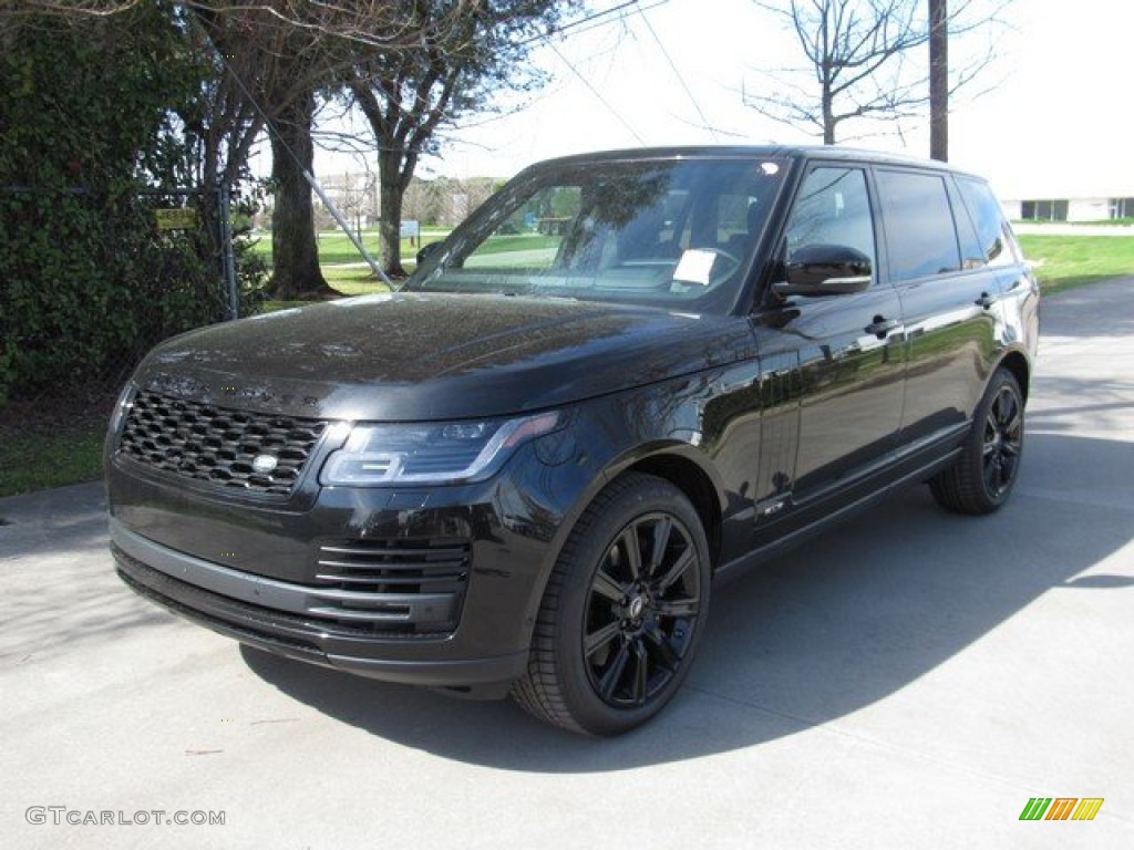 2019 Range Rover Supercharged - Santorini Black Metallic / Ebony/Ebony photo #10