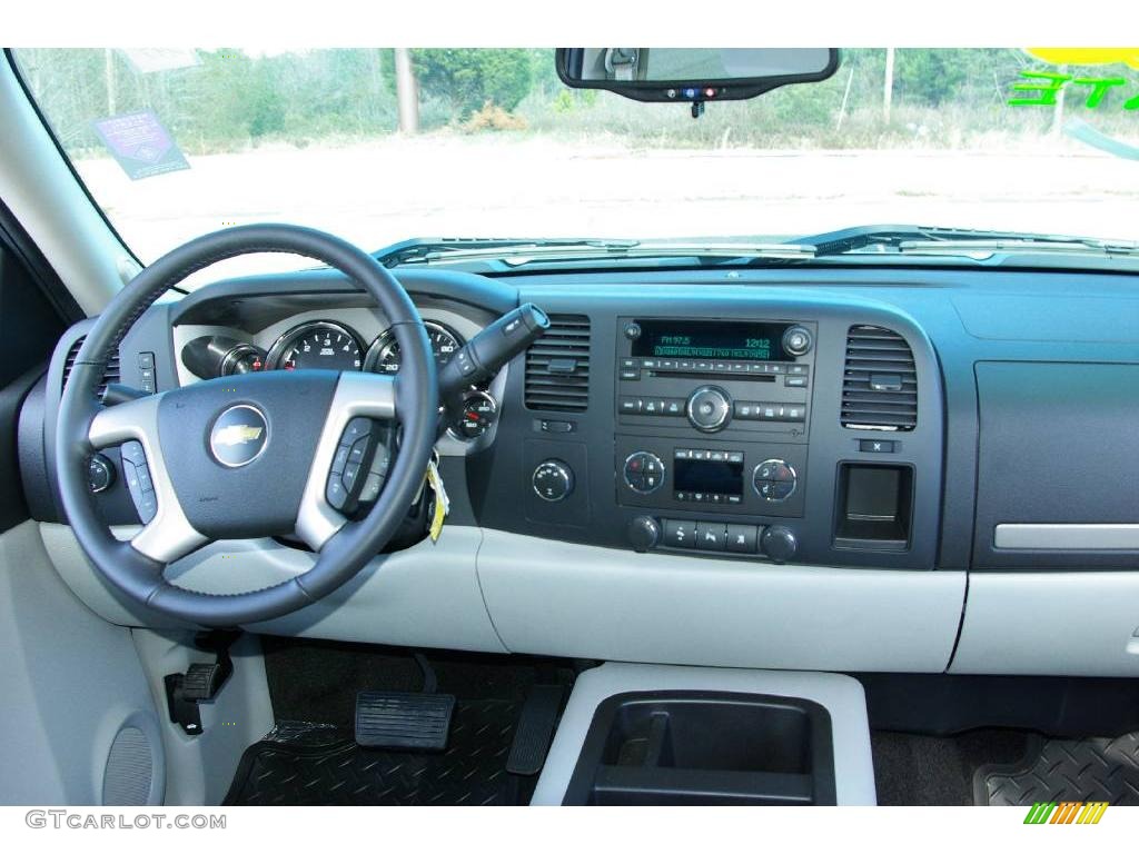2009 Silverado 1500 LT Z71 Crew Cab 4x4 - Blue Granite Metallic / Light Titanium photo #17