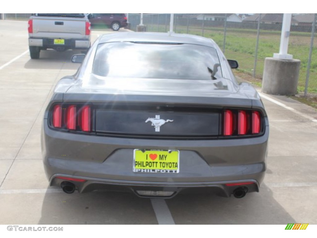 2017 Mustang V6 Coupe - Magnetic / Ebony photo #7