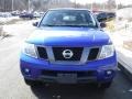 2012 Metallic Blue Nissan Frontier SV Crew Cab 4x4  photo #5