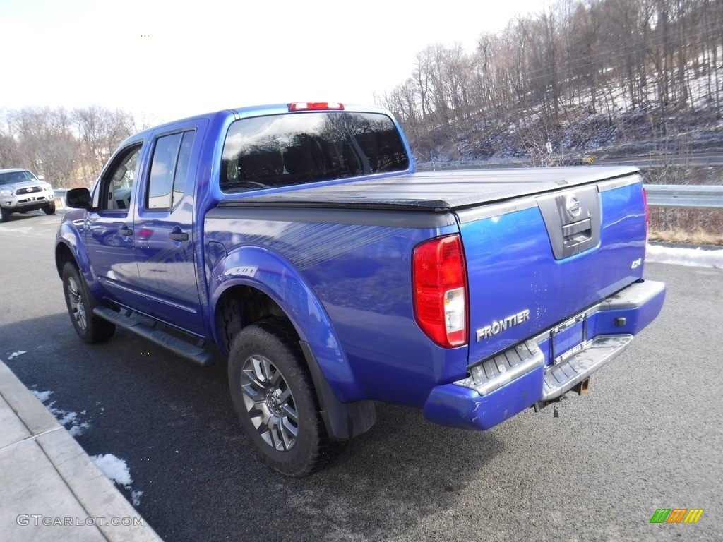 2012 Frontier SV Crew Cab 4x4 - Metallic Blue / Steel photo #7