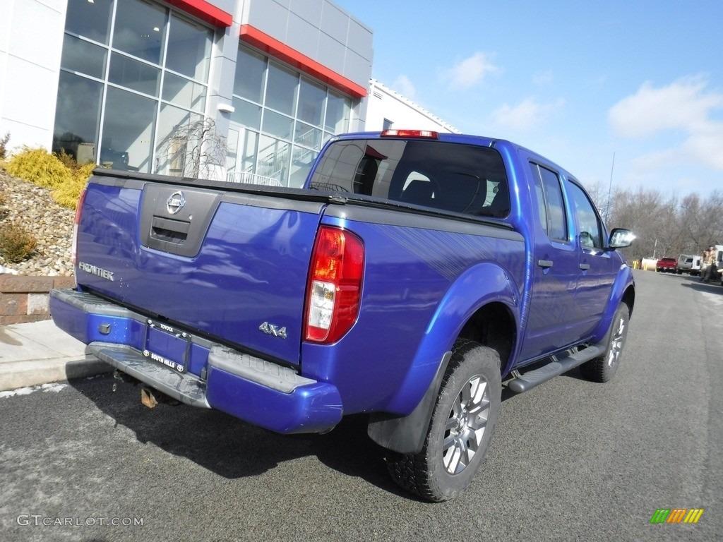 2012 Frontier SV Crew Cab 4x4 - Metallic Blue / Steel photo #9