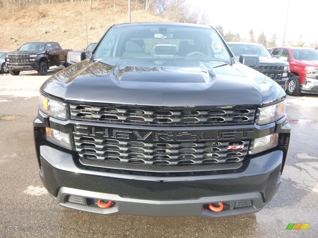 2019 Silverado 1500 Custom Z71 Trail Boss Crew Cab 4WD - Black / Jet Black photo #8