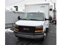 Summit White - Savana Cutaway 3500 Commercial Moving Truck Photo No. 4