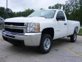 Summit White - Silverado 2500HD Work Truck Regular Cab Photo No. 2