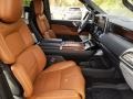 2019 Lincoln Navigator Russet Interior Front Seat Photo