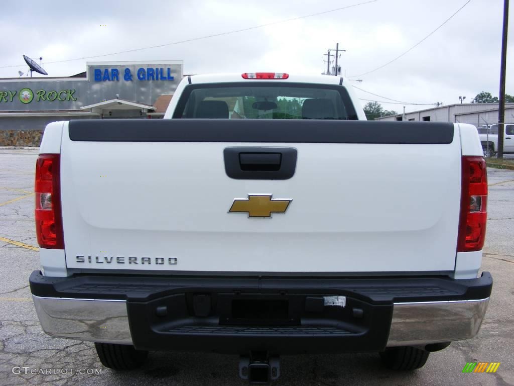 2009 Silverado 2500HD Work Truck Regular Cab - Summit White / Dark Titanium photo #7