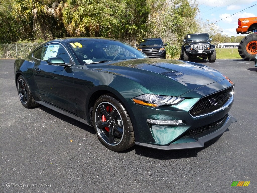 2019 Mustang Bullitt - Dark Highland Green / Ebony photo #4