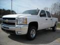 2009 Summit White Chevrolet Silverado 2500HD LT Crew Cab  photo #2