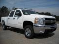2009 Summit White Chevrolet Silverado 2500HD LT Crew Cab  photo #4