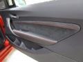 2019 BMW M2 Black w/Orange Stitching Interior Door Panel Photo