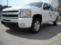 2009 Summit White Chevrolet Silverado 1500 LT Crew Cab  photo #2