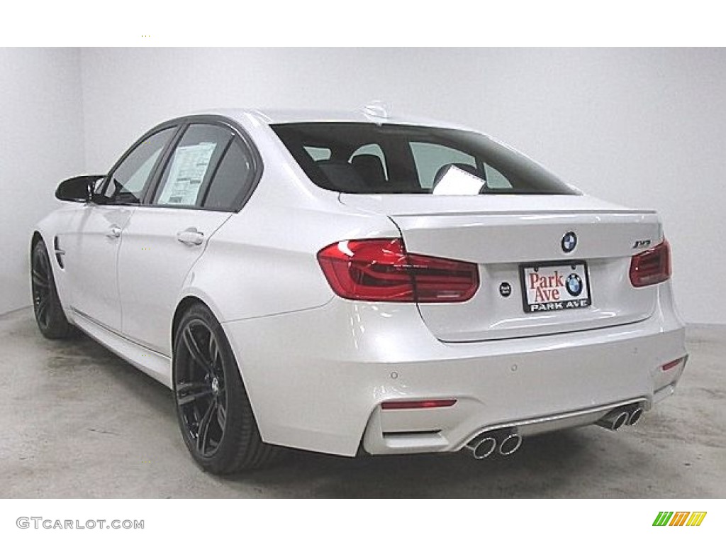 2018 M3 Sedan - Mineral White Metallic / Black photo #4