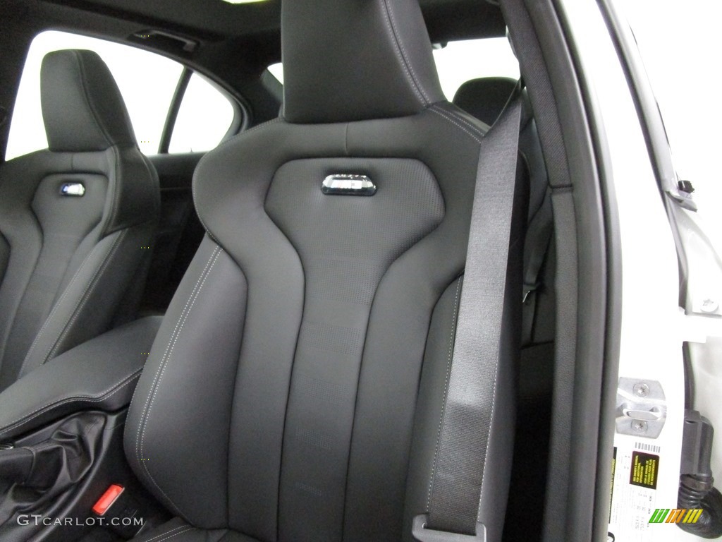 2018 M3 Sedan - Mineral White Metallic / Black photo #10